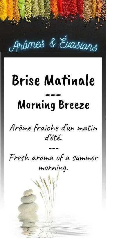 Incense Box -Morning Breeze -10 Sticks Woody Scent Aromes Evasions