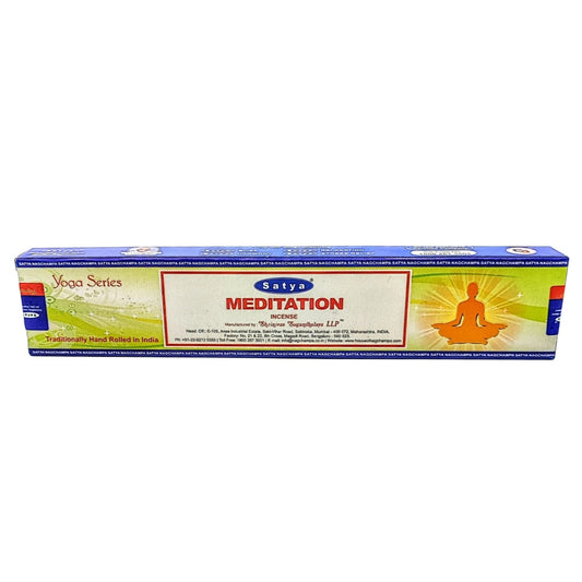 Incense Box -Satya -Meditation -Yoga Series -15g -Incense Sticks -Aromes Evasions 