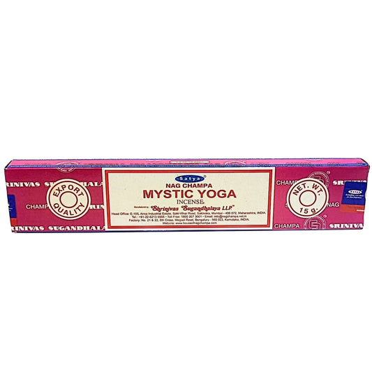 Incense Box -Satya -Mystic Yoga -15g -Incense Sticks -Aromes Evasions 