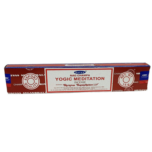 Incense Box -Satya -Yogic Meditation -15g -Incense Sticks -Aromes Evasions 