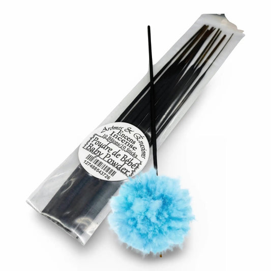 Incense Box -Baby Powder -10 Sticks -Floral Scent -Aromes Evasions