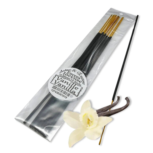 Incense Box -French Vanilla -10 Sticks -Sweet Scent -Aromes Evasions