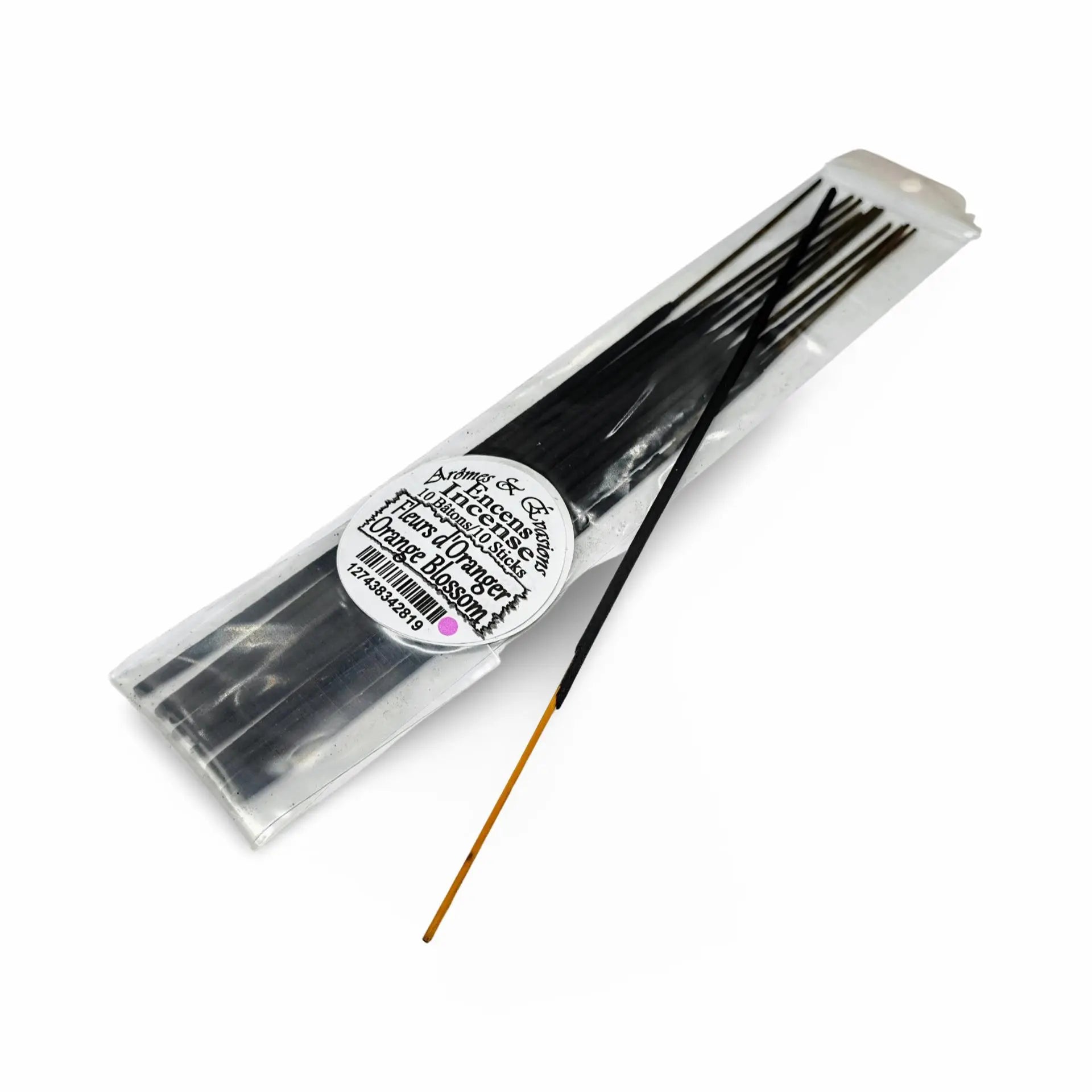 Incense Box -Orange Blossom -10 Sticks -Floral Scent -Aromes Evasions