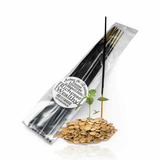 Incense Box -Wealthy -10 Sticks -Floral Scent -Aromes Evasions