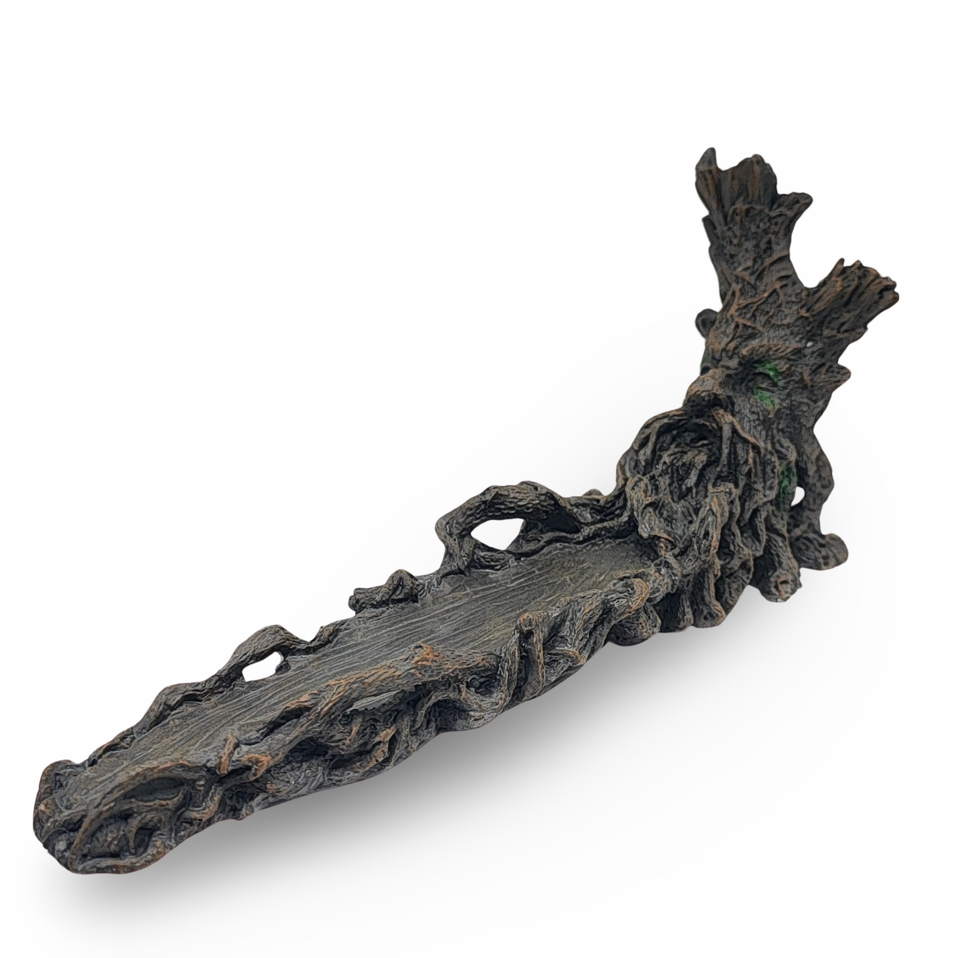 Incense Burner -Stick Holder -Green Man - Arômes et Évasions