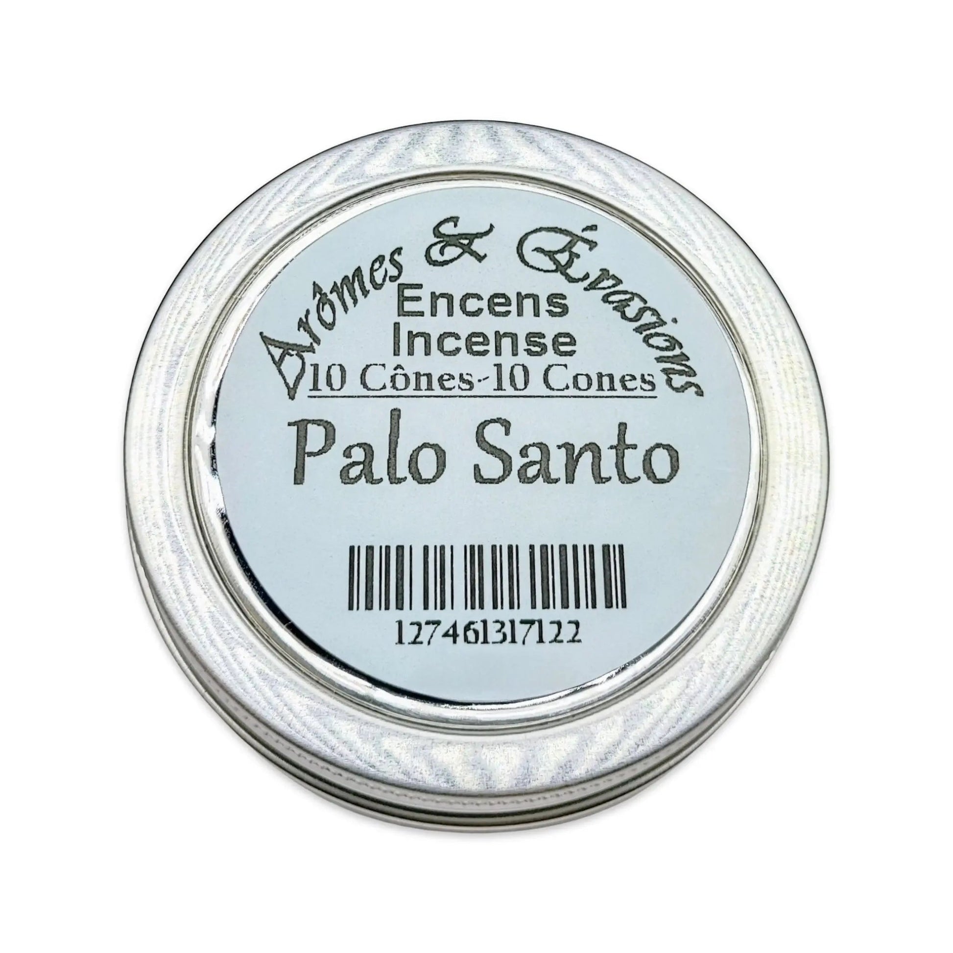 Incense Cones -Palo Santo -10 Cones -Cone -Aromes Evasions 