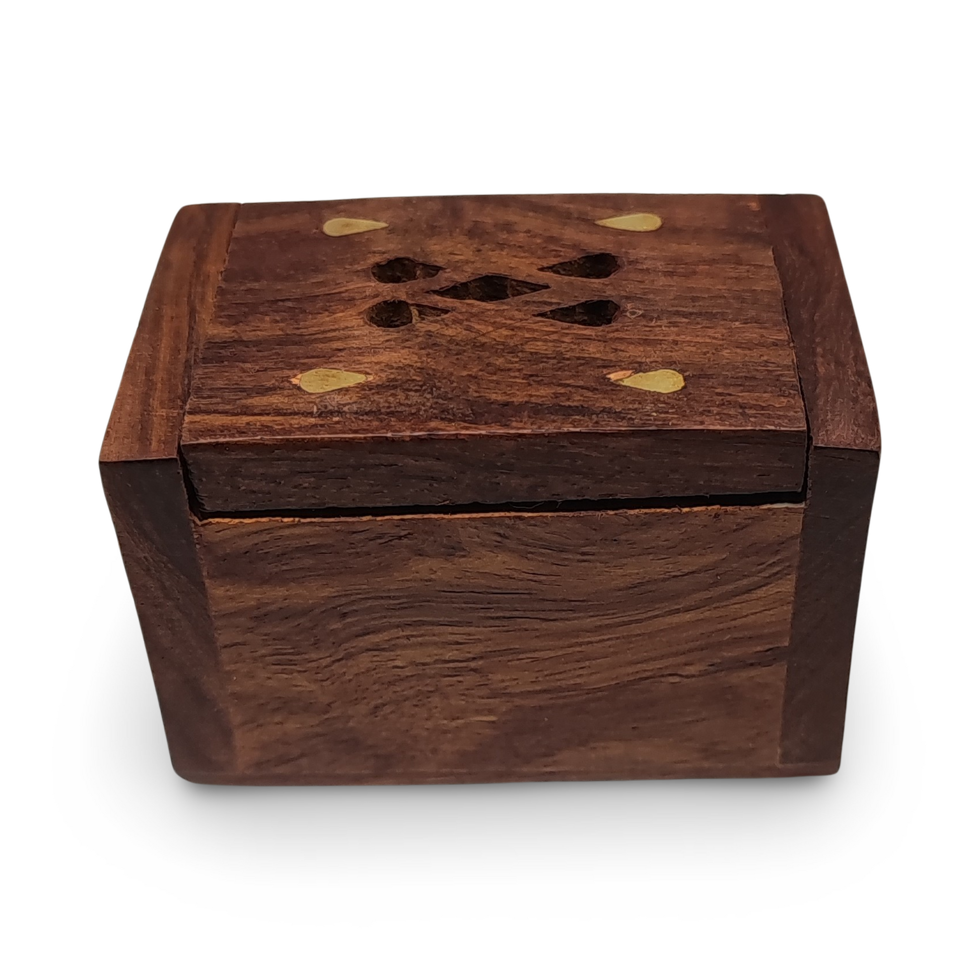 Incense -Resin -Wooden Amber Box - Arômes et Évasions