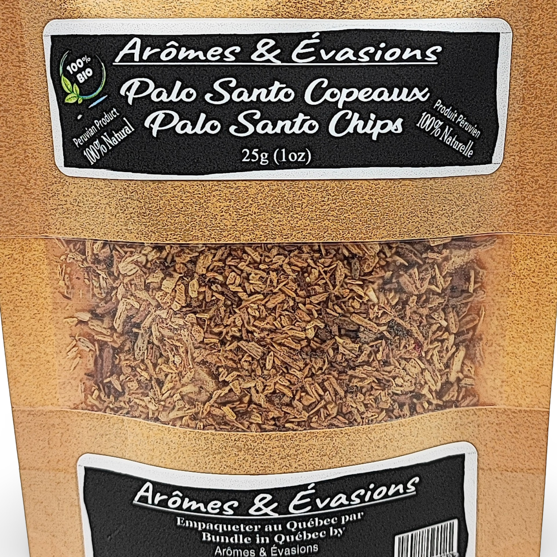 Incense Wood -Palo Santo Chips -Peruvian - Arômes et Évasions