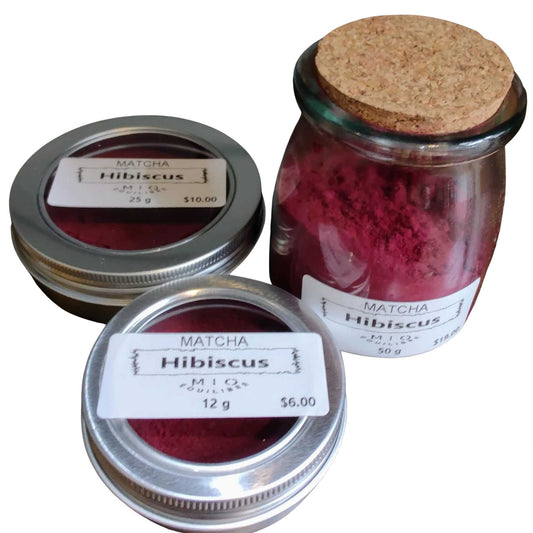 Matcha Tea - Organic Hibiscus Matcha - Loose Tea -Matcha Tea -Aromes Evasions 