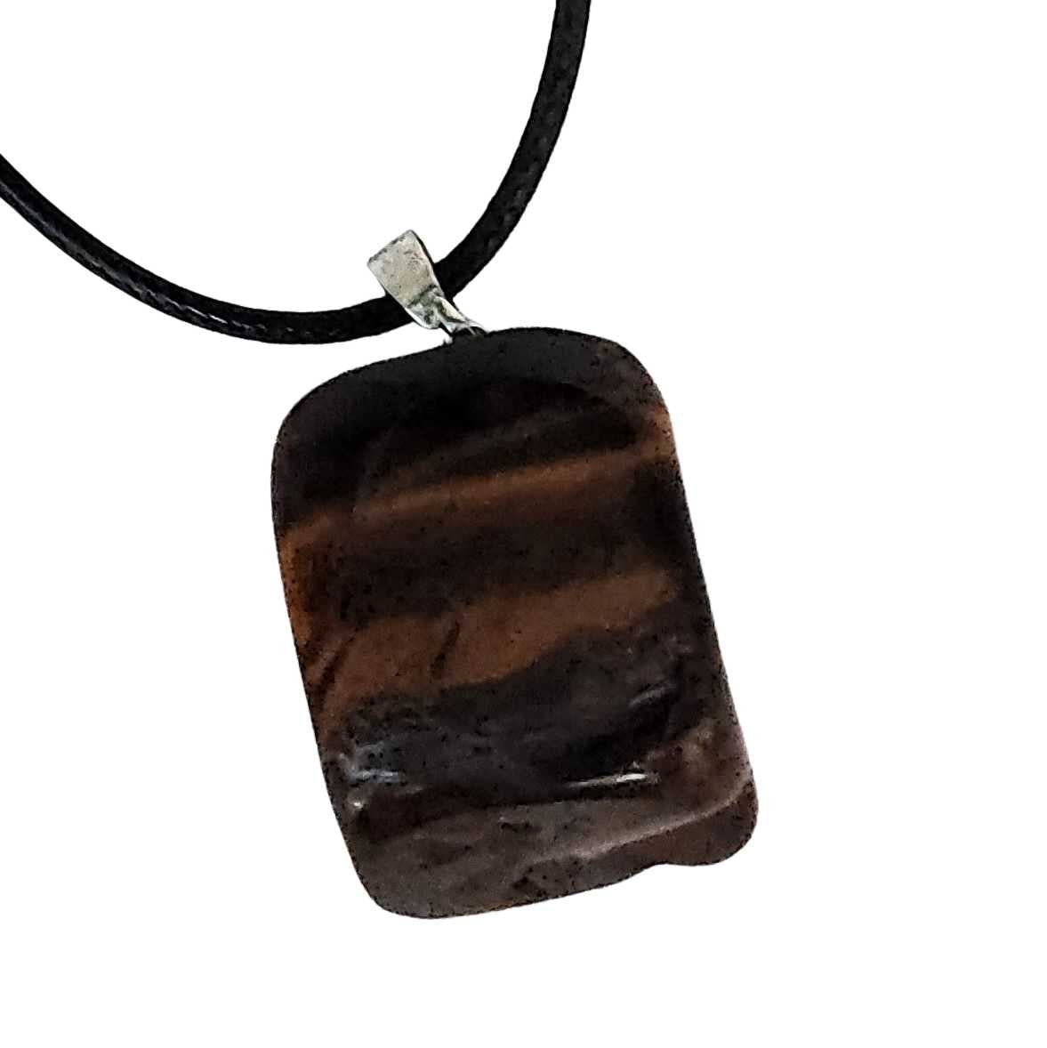 Necklace -Tiger Eye -Tiger Eye -Aromes Evasions 