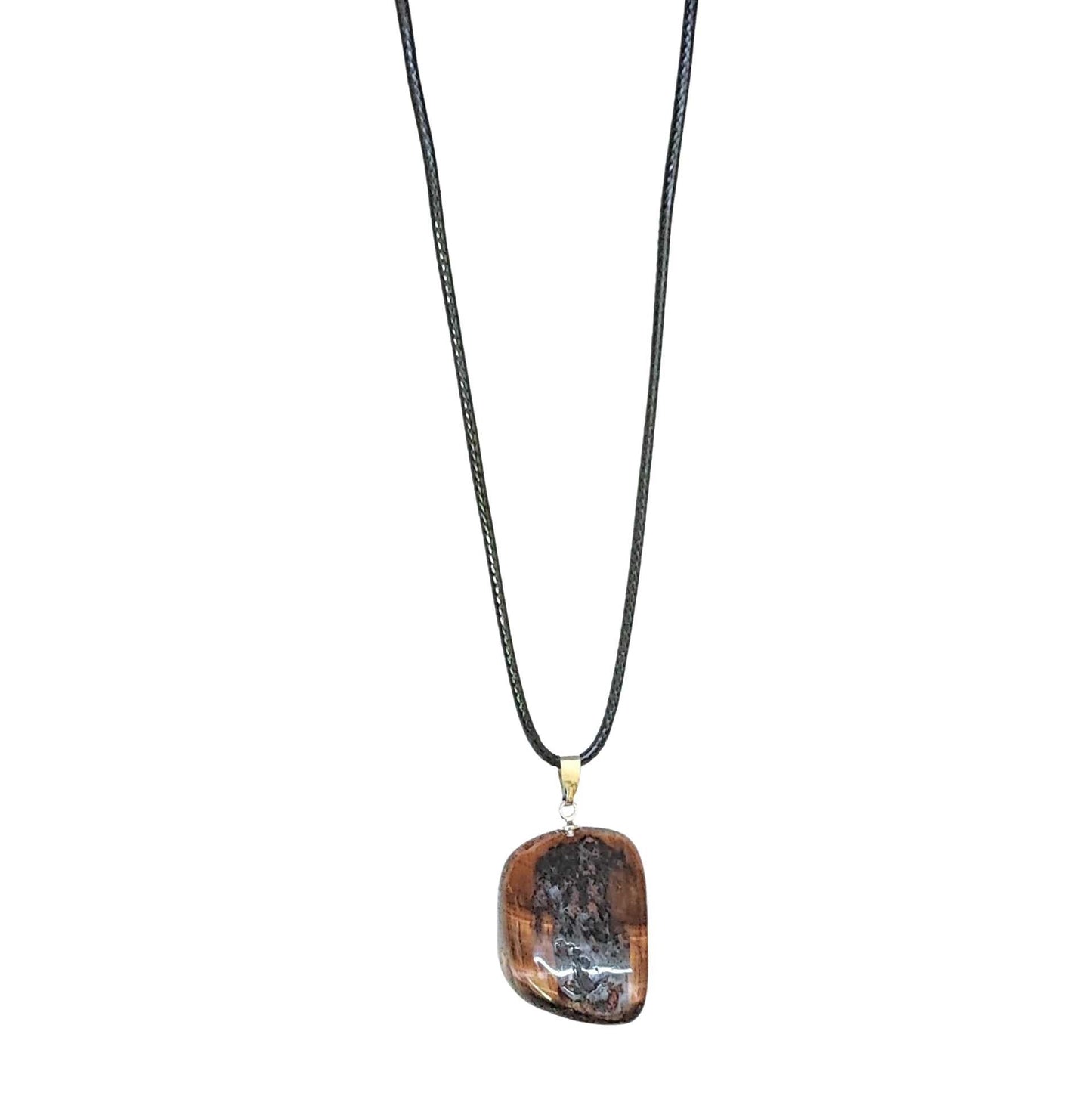 Necklace -Tiger Eye -Tiger Eye -Aromes Evasions 