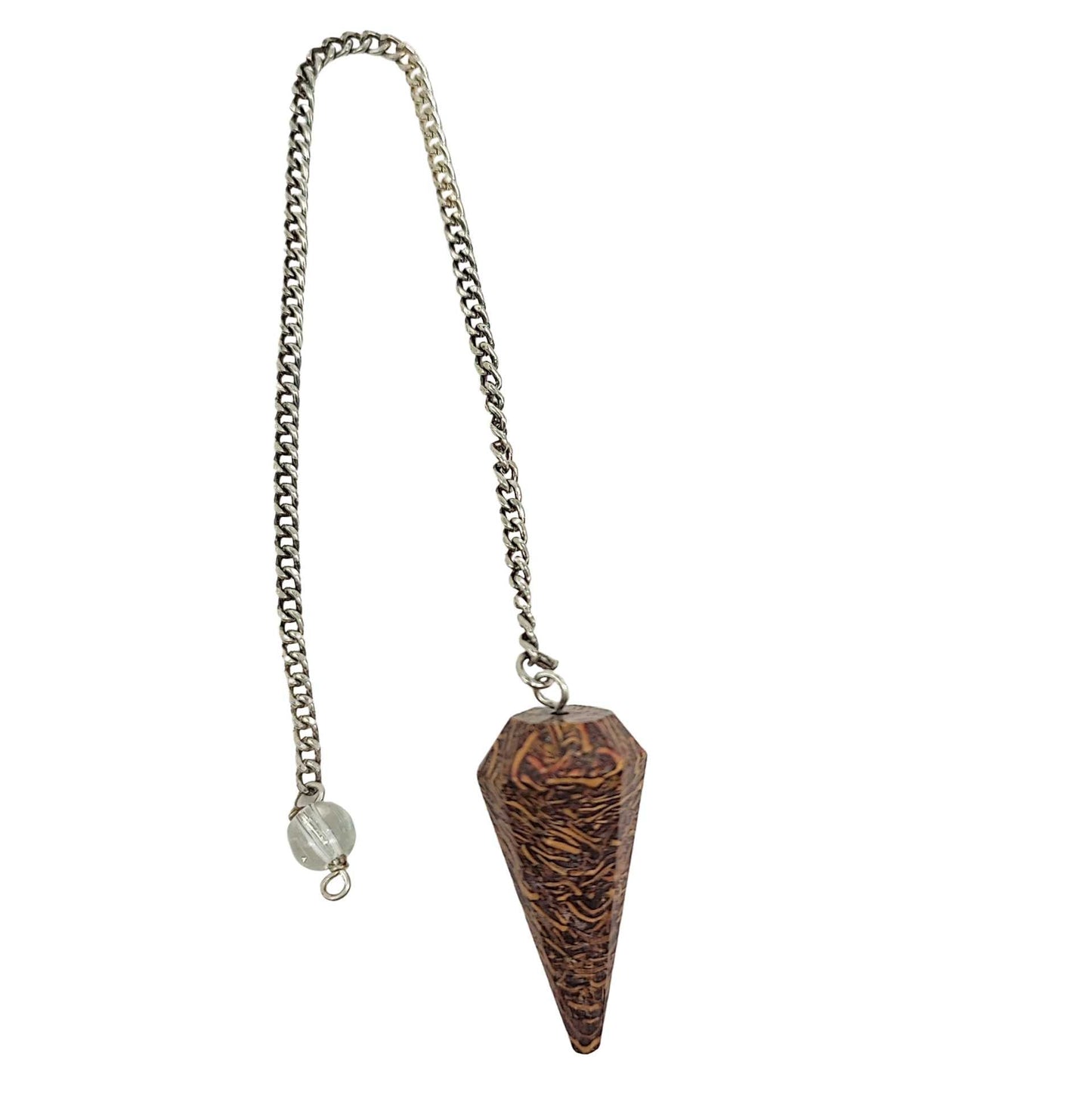 Pendulum -Cone -Fossil Jasper -Pendulum -Aromes Evasions 