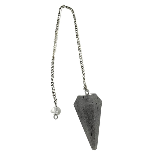 Pendulum -Cone -Grey Aventurine -Pendulum -Aromes Evasions
