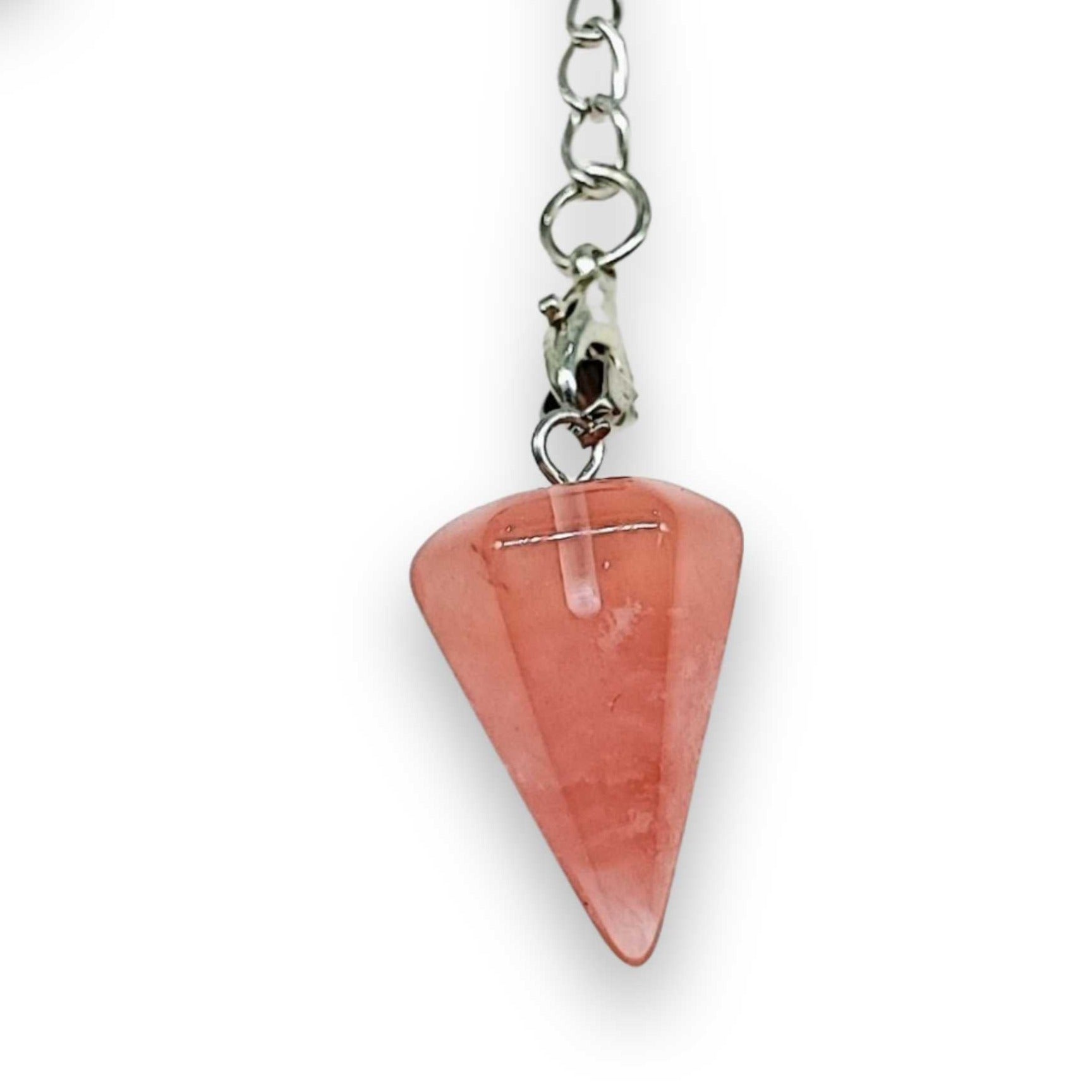 Pendulum -Mini Cone -Quartz Cherry -Pendulum -Aromes Evasions 