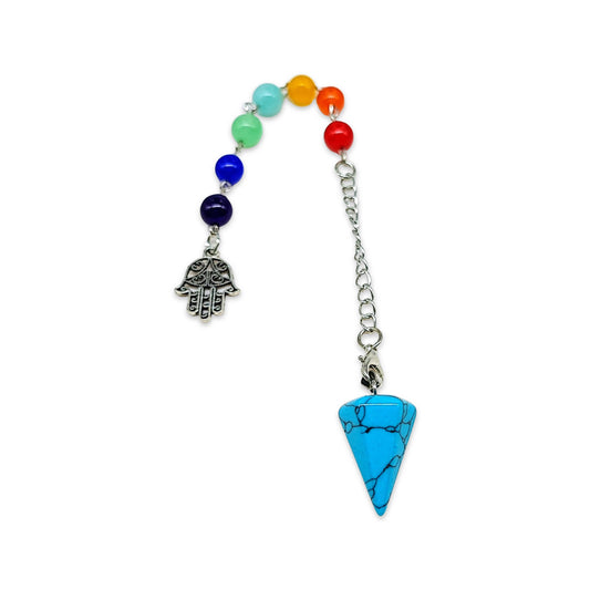 Pendulum -Mini Cone -Turquoise -Pendulum -Aromes Evasions 