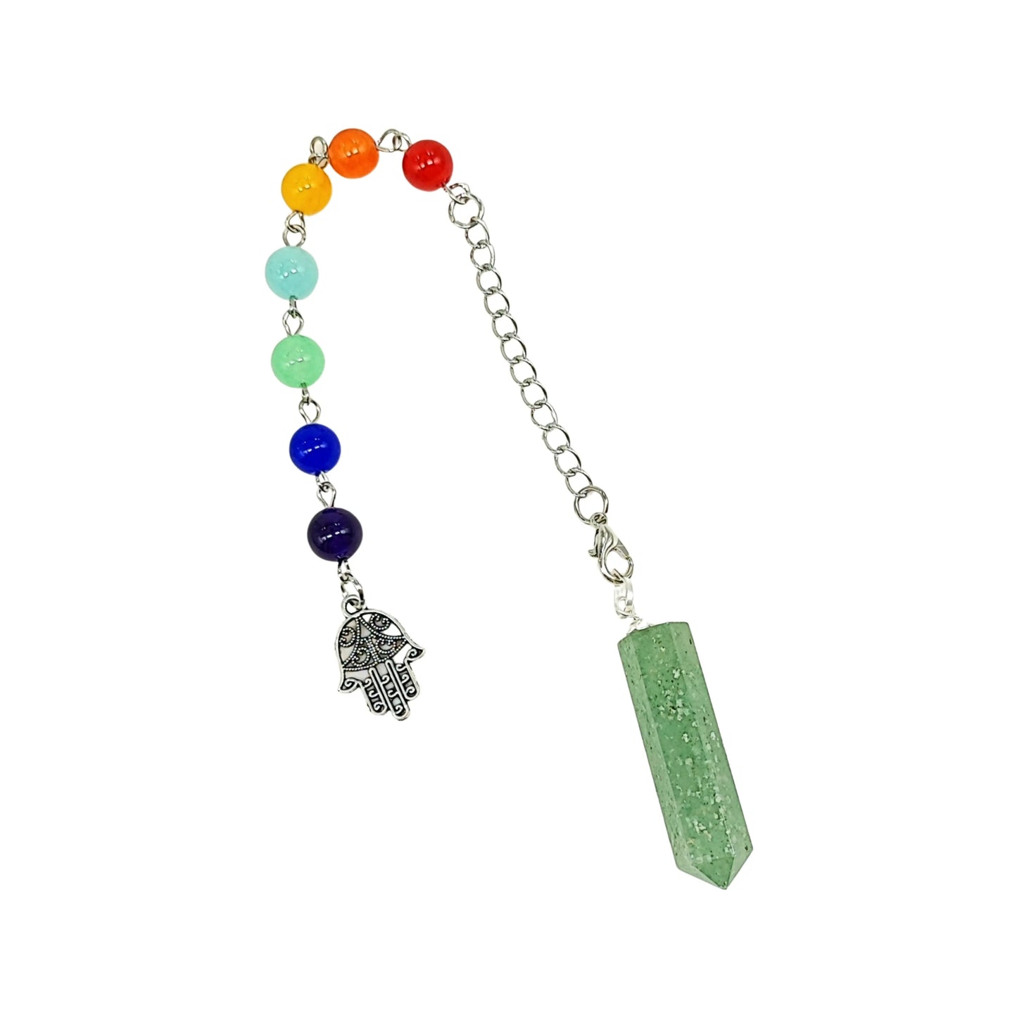 Pendulum -Pointed -Green Aventurine -Pendulum -Aromes Evasions 