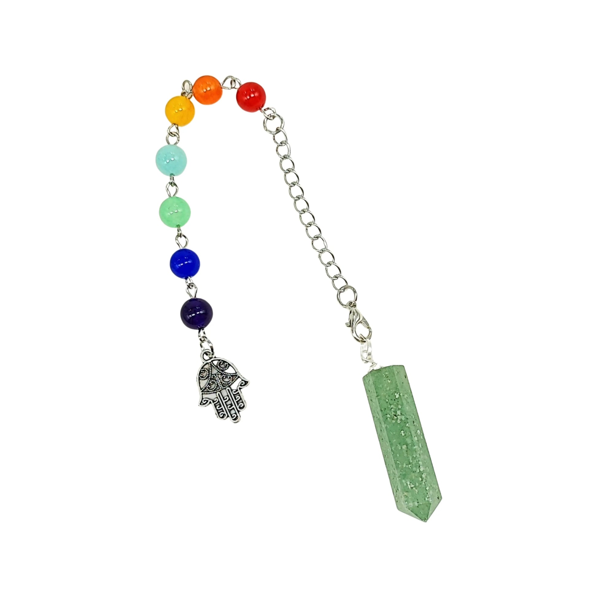 Pendulum -Pointed -Green Aventurine -Pendulum -Aromes Evasions 