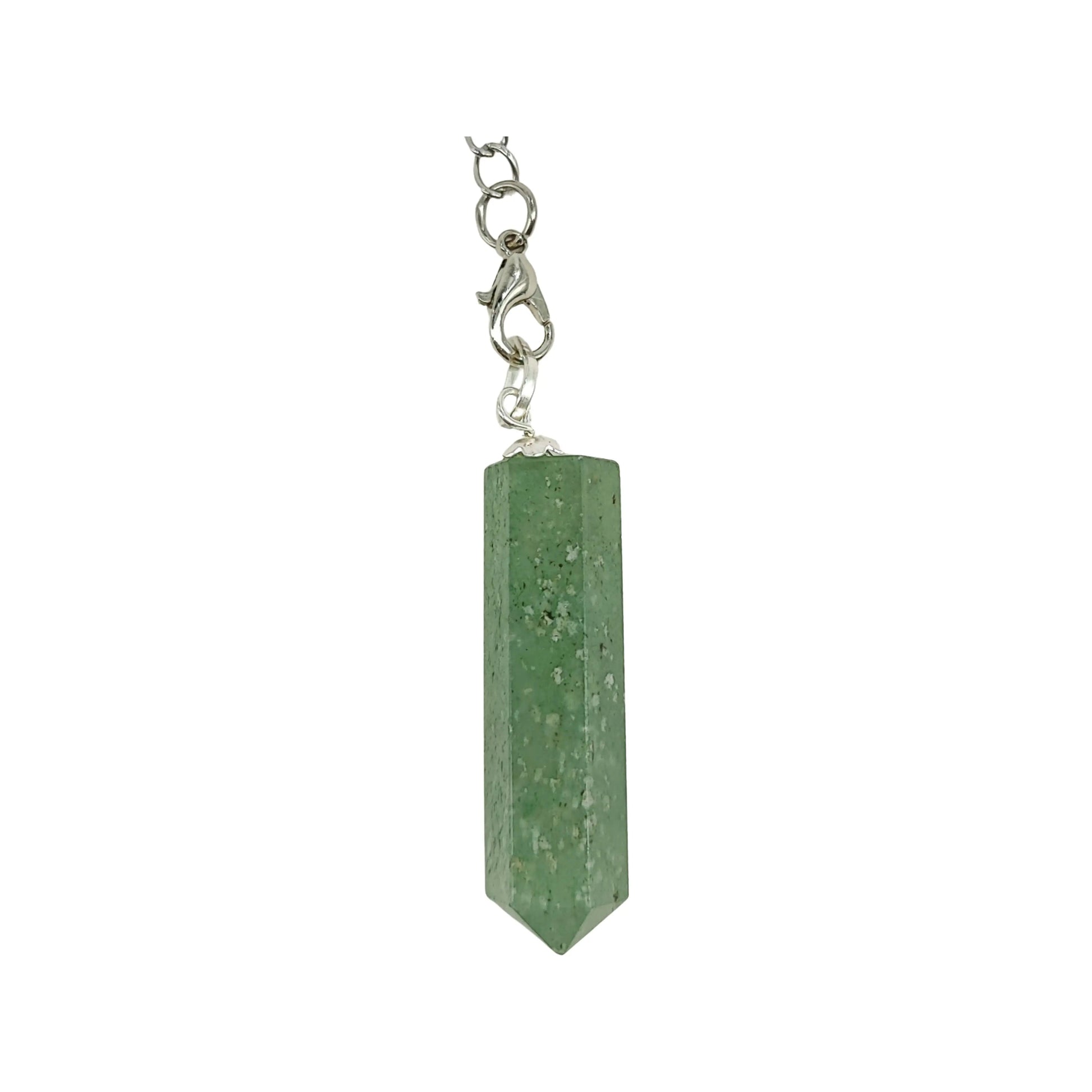 Pendulum -Pointed -Green Aventurine -Pendulum -Aromes Evasions 