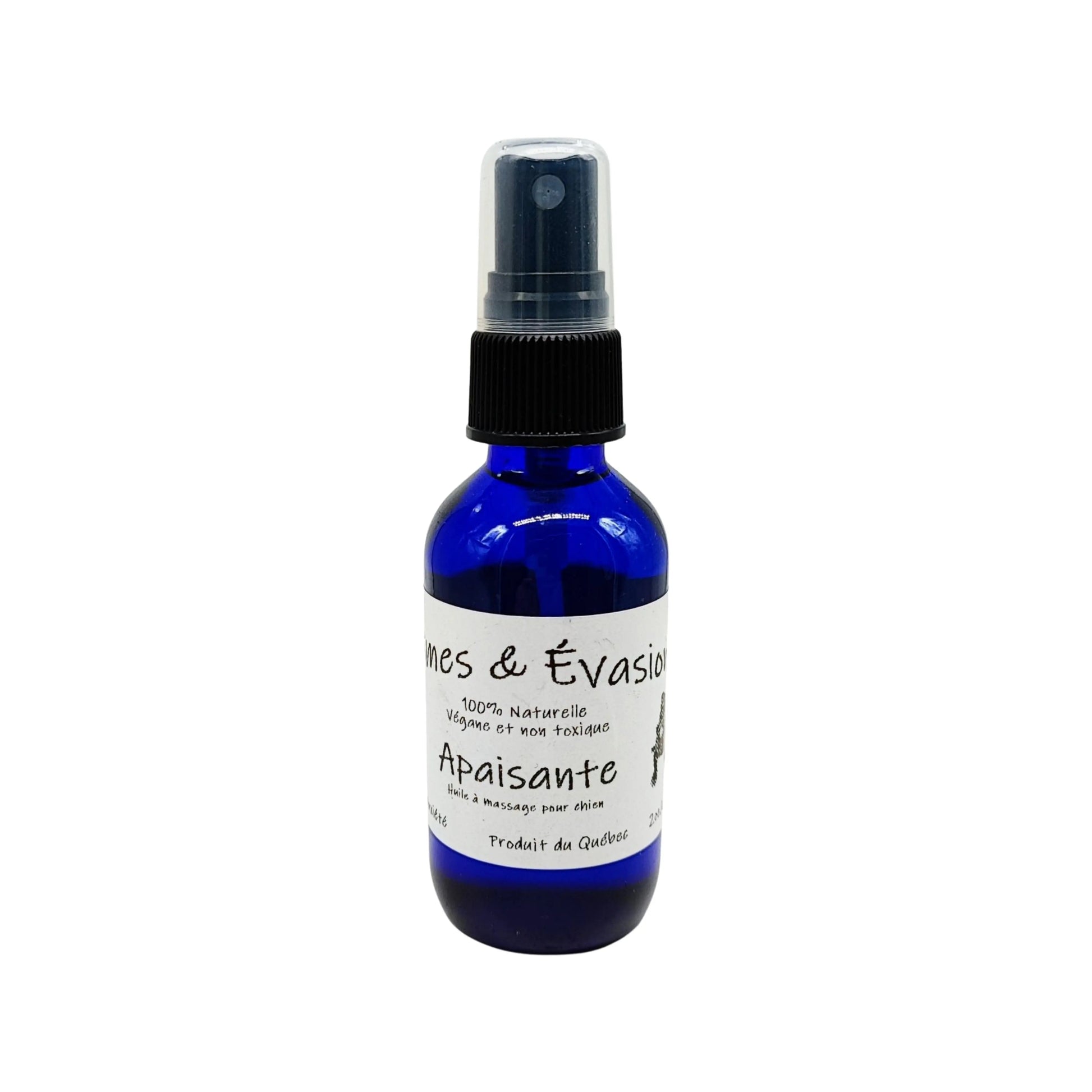 Pet Supplies -Dog -Mists -Relaxation and Anti Anxiety -60ml -Dog Product -Aromes Evasions 