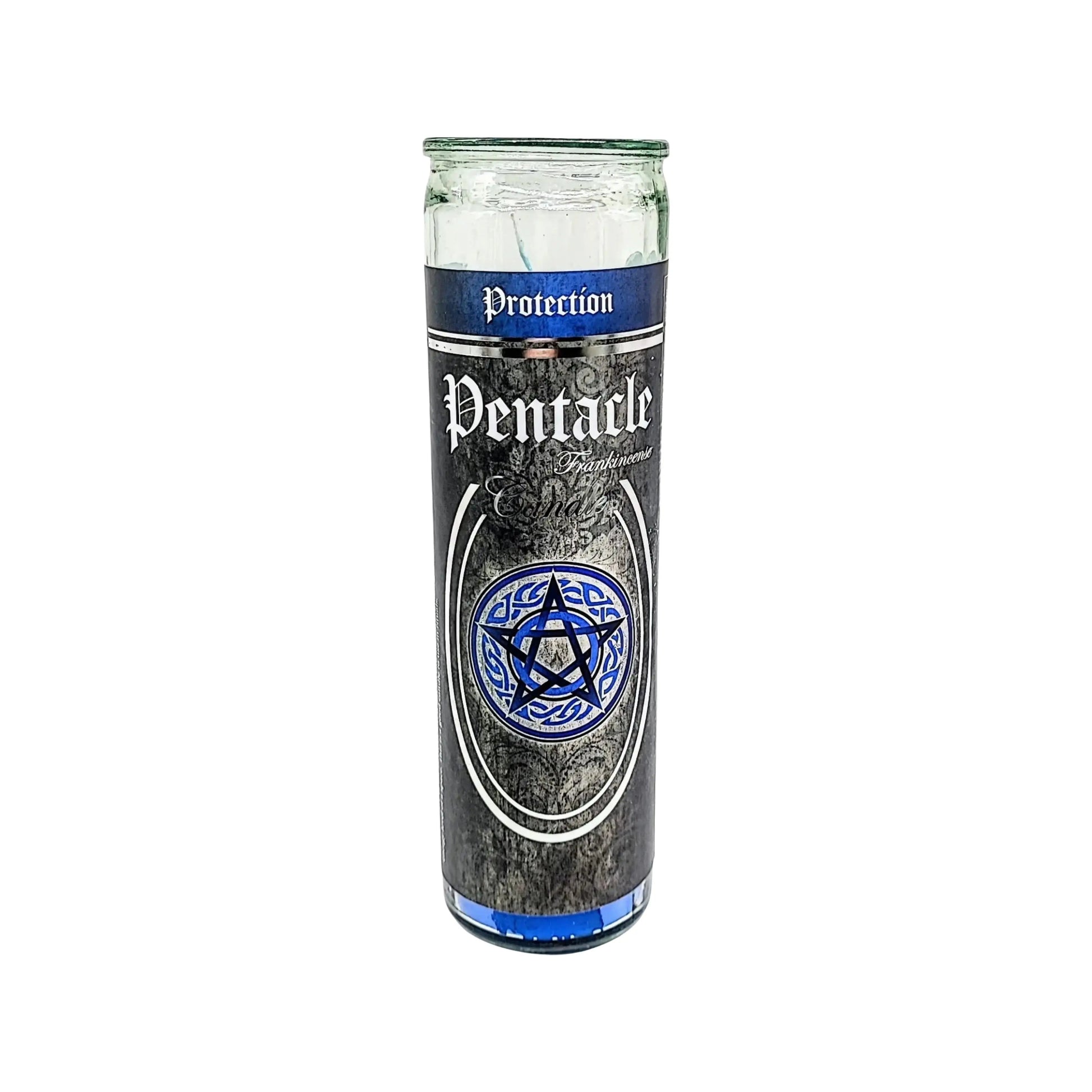 Ritual Candle -Pentacle -Frankincense -Ritual Candle -Aromes Evasions 