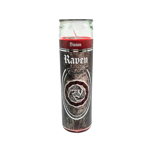 Ritual Candle -Raven -Myrrh -Ritual Candle -Aromes Evasions 