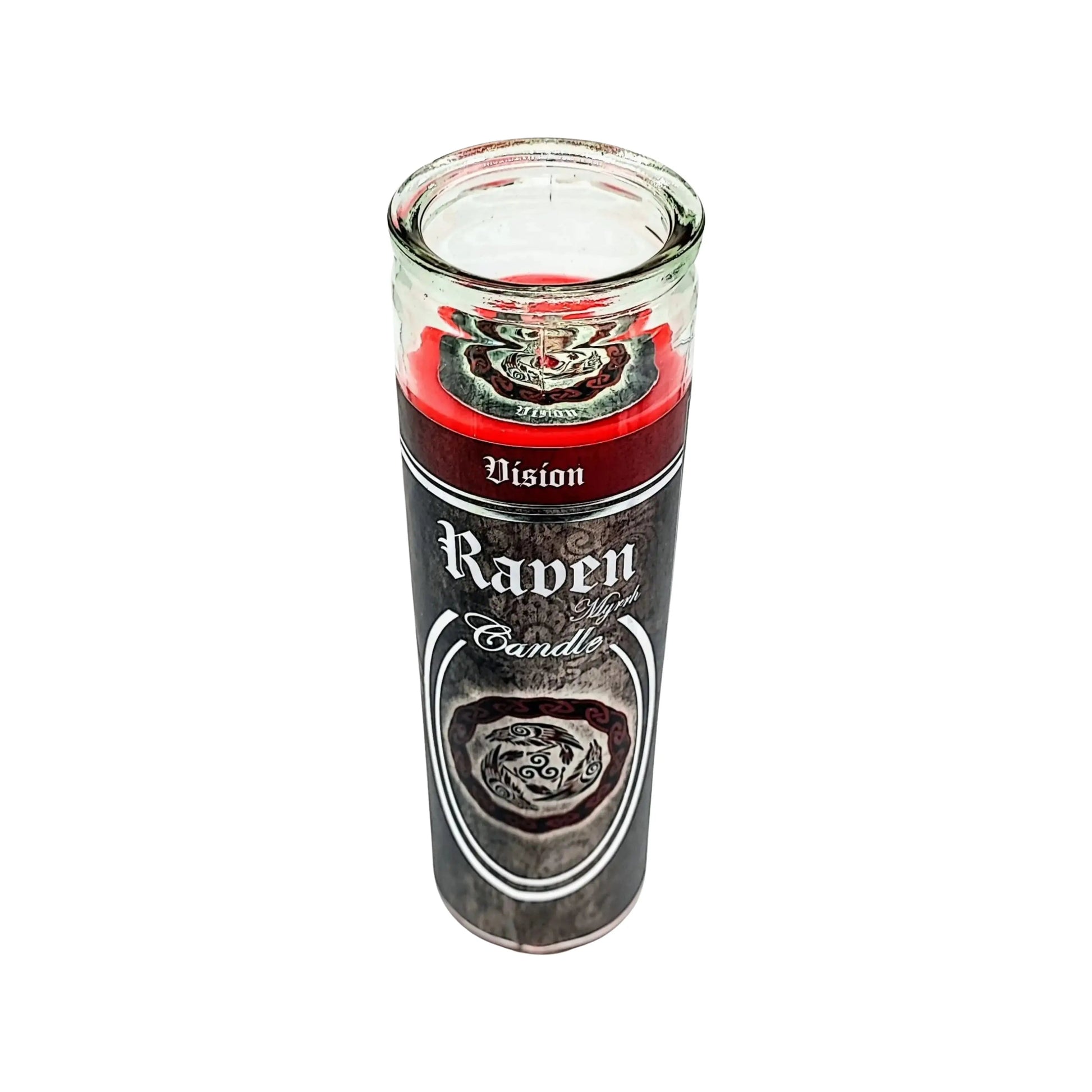 Ritual Candle -Raven -Myrrh -Ritual Candle -Aromes Evasions 
