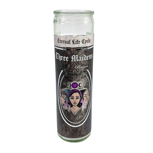 Ritual Candle -Three Maidens -Benzoin -Ritual Candle -Aromes Evasions 