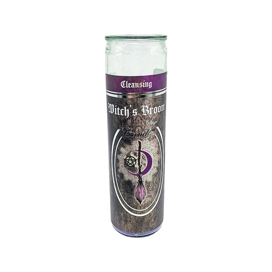 Ritual Candle -Witch's Broom -Sage -Ritual Candle -Aromes Evasions 