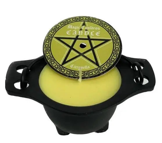 Ritual Candle -Magic Cauldron -Protection Citronella -2.5oz -Aromes Evasions
