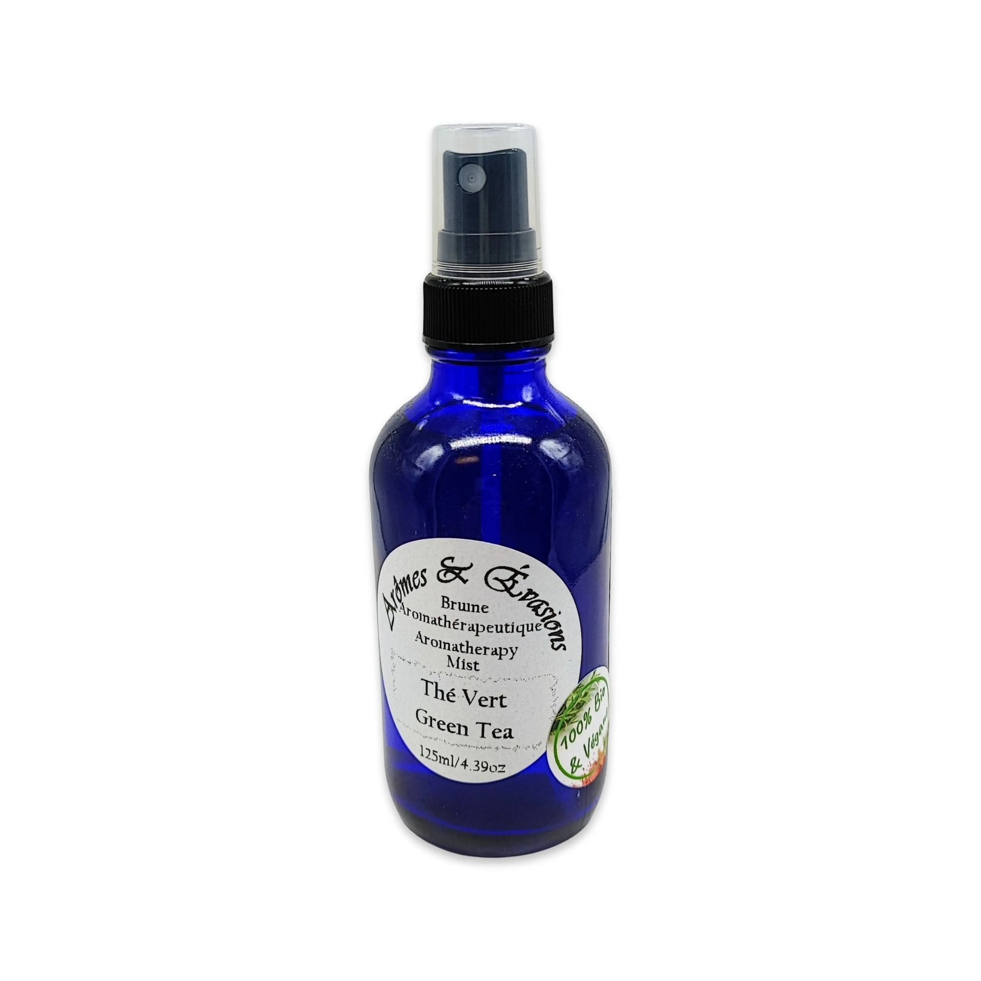 Room & Linen Mists -Green Tea -Herbal Scent -Aromes Evasions 