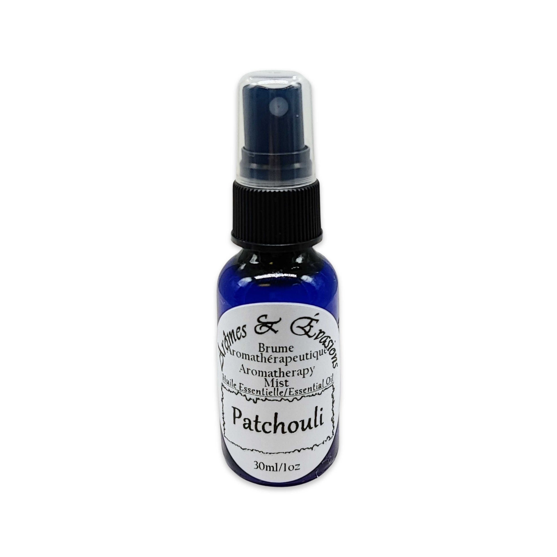 Room & Linen Mists -Patchouli -Herbal Scent -Aromes Evasions 