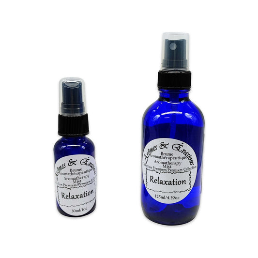 Room & Linen Mists -Premium Collection -Relaxation -Premium Collection -Aromes Evasions 