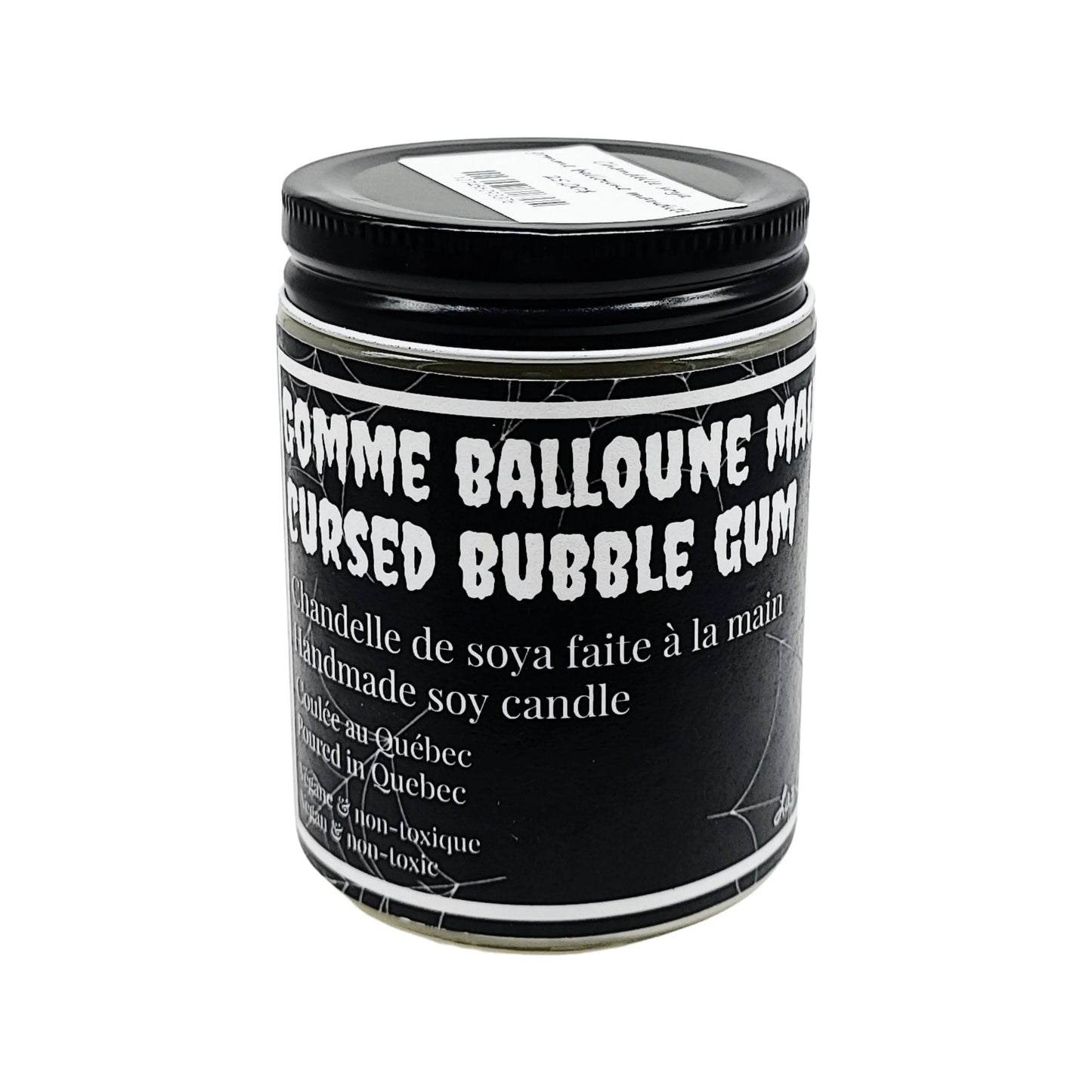 Soy Candle -Cursed Bubblegum -9oz -9oz -Aromes Evasions 