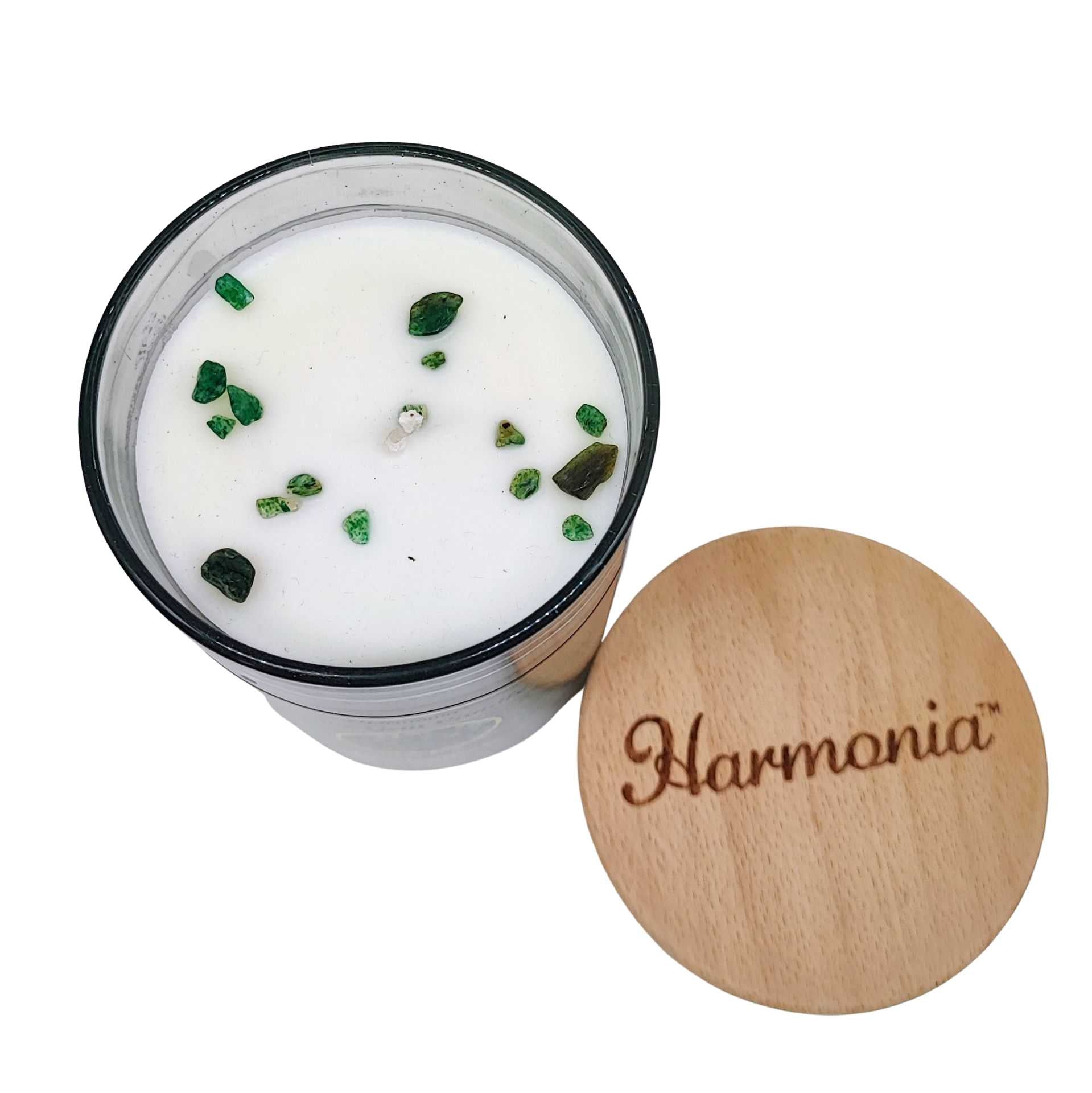 Soy Candle -Harmonia Love -Ginger & Emerald -9oz -9oz -Aromes Evasions 