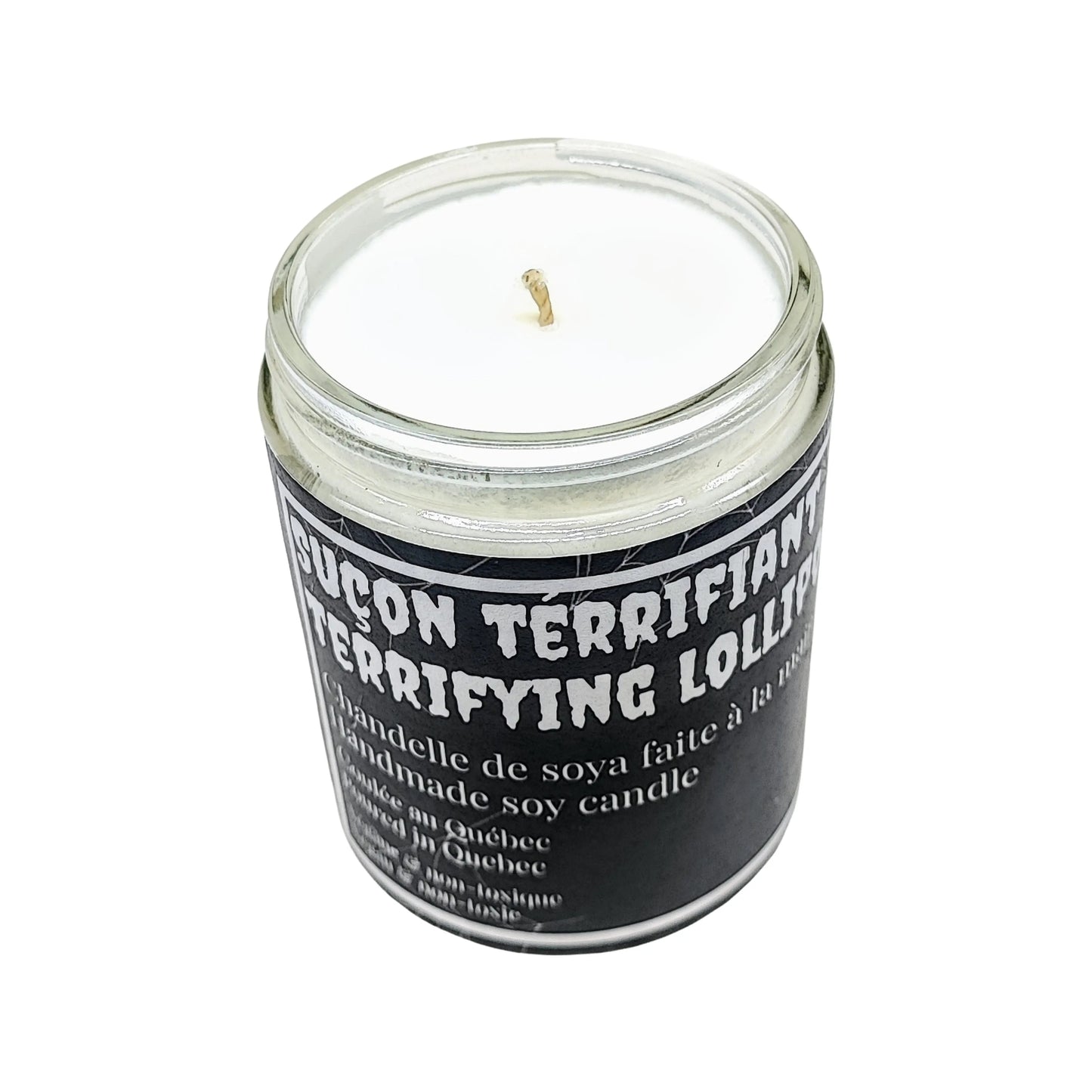 Soy Candle -Terrifying Lollipop -9oz -9oz -Aromes Evasions 