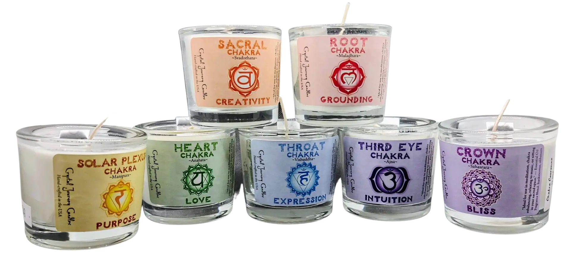 Soy Candle -Throat Chakra -3.5oz -3.5oz -Aromes Evasions 