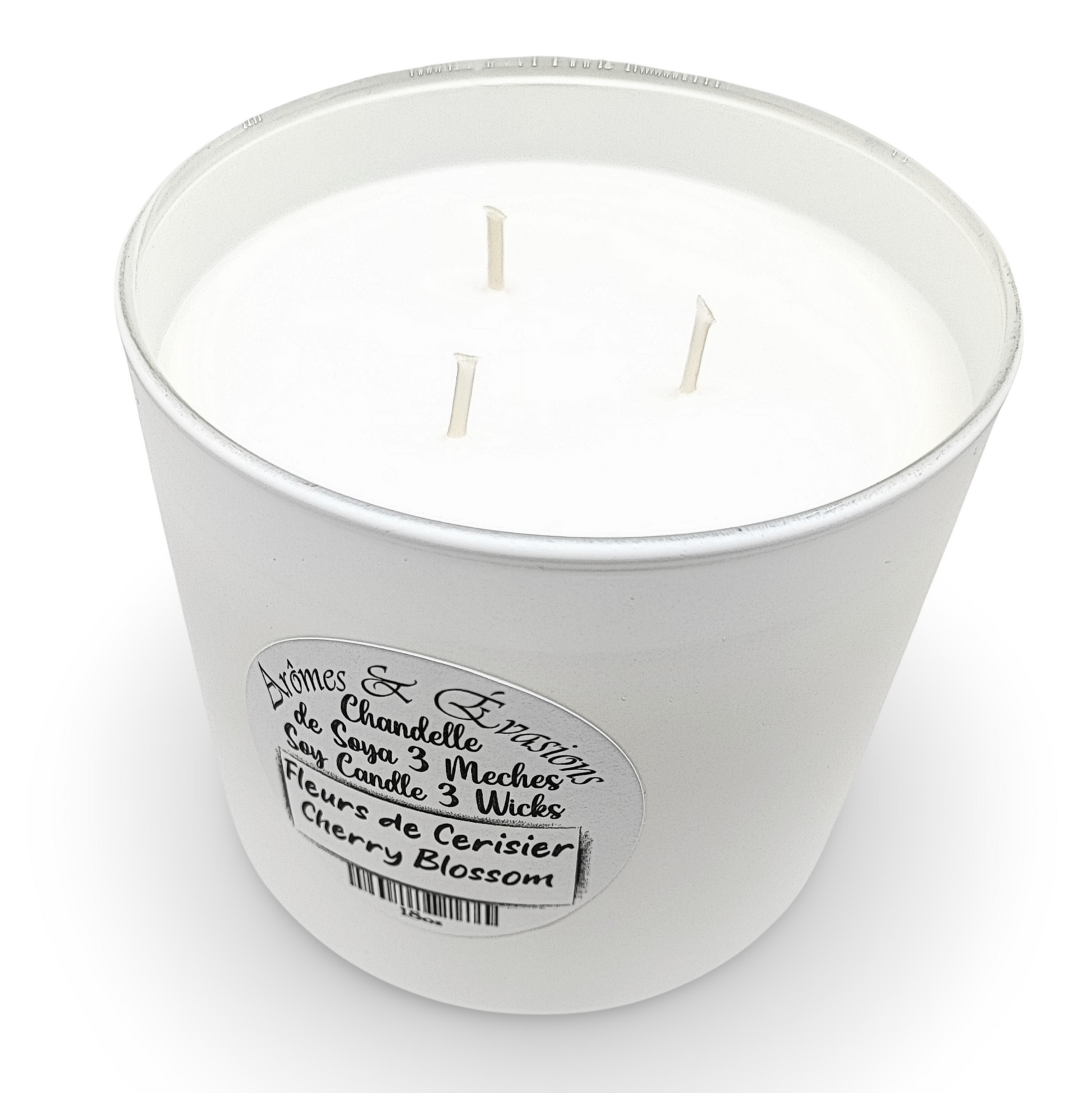 Soy Candle -Cherry Blossom -18oz -3 Wicks - Arômes et Évasions