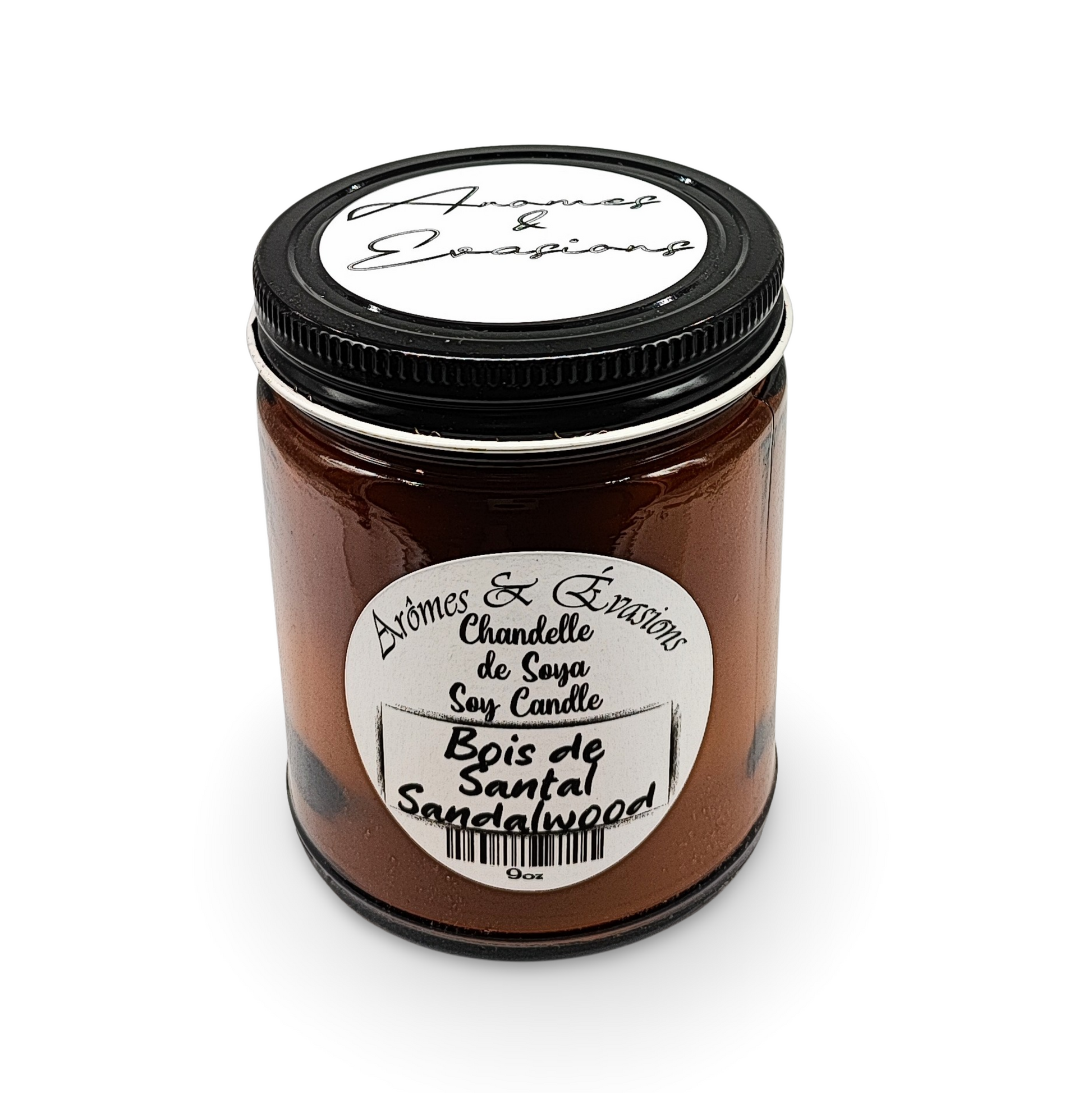 Soy Candle -Sandalwood -9oz