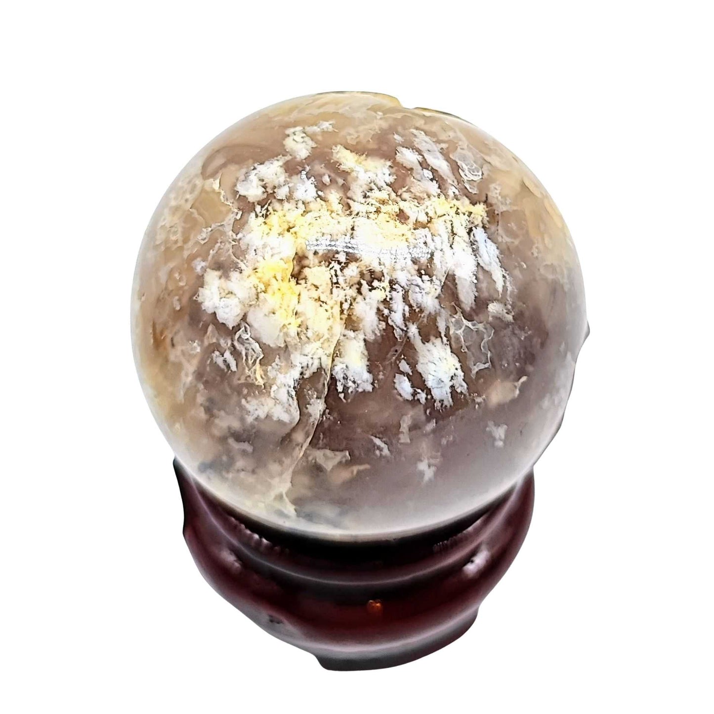 Sphere -Geode -Quartz -Smokey -Unique Piece -157g -Sphere -Aromes Evasions 