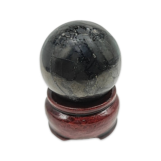 Sphere -Shungite -1.5" -1.5" -Aromes Evasions 