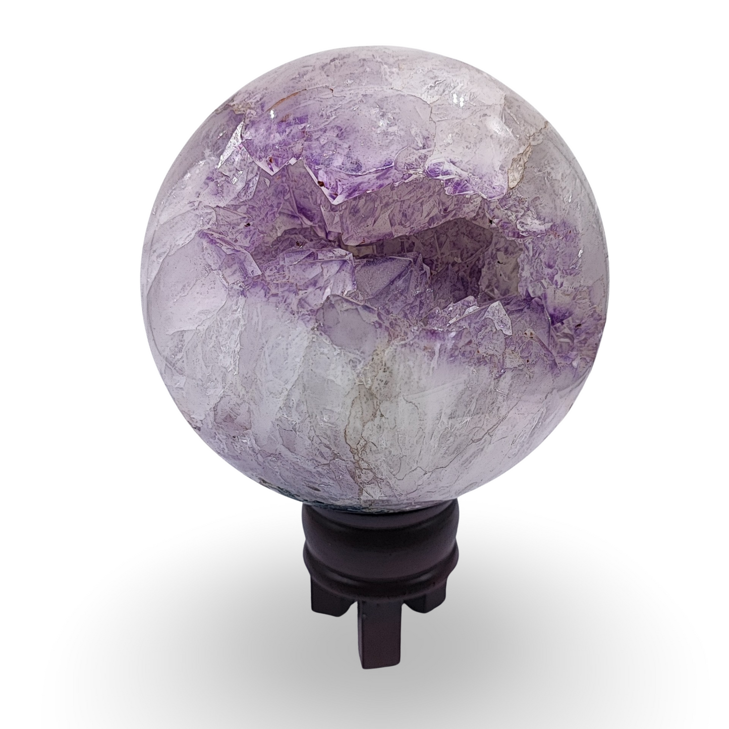 Sphere -Amethyst Druzy -100mm to 120mm - Arômes et Évasions