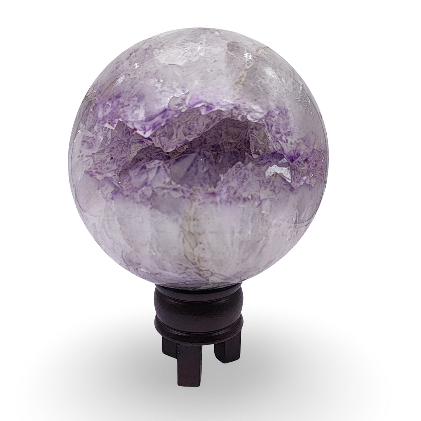 Sphere -Amethyst Druzy -100mm to 120mm - Arômes et Évasions