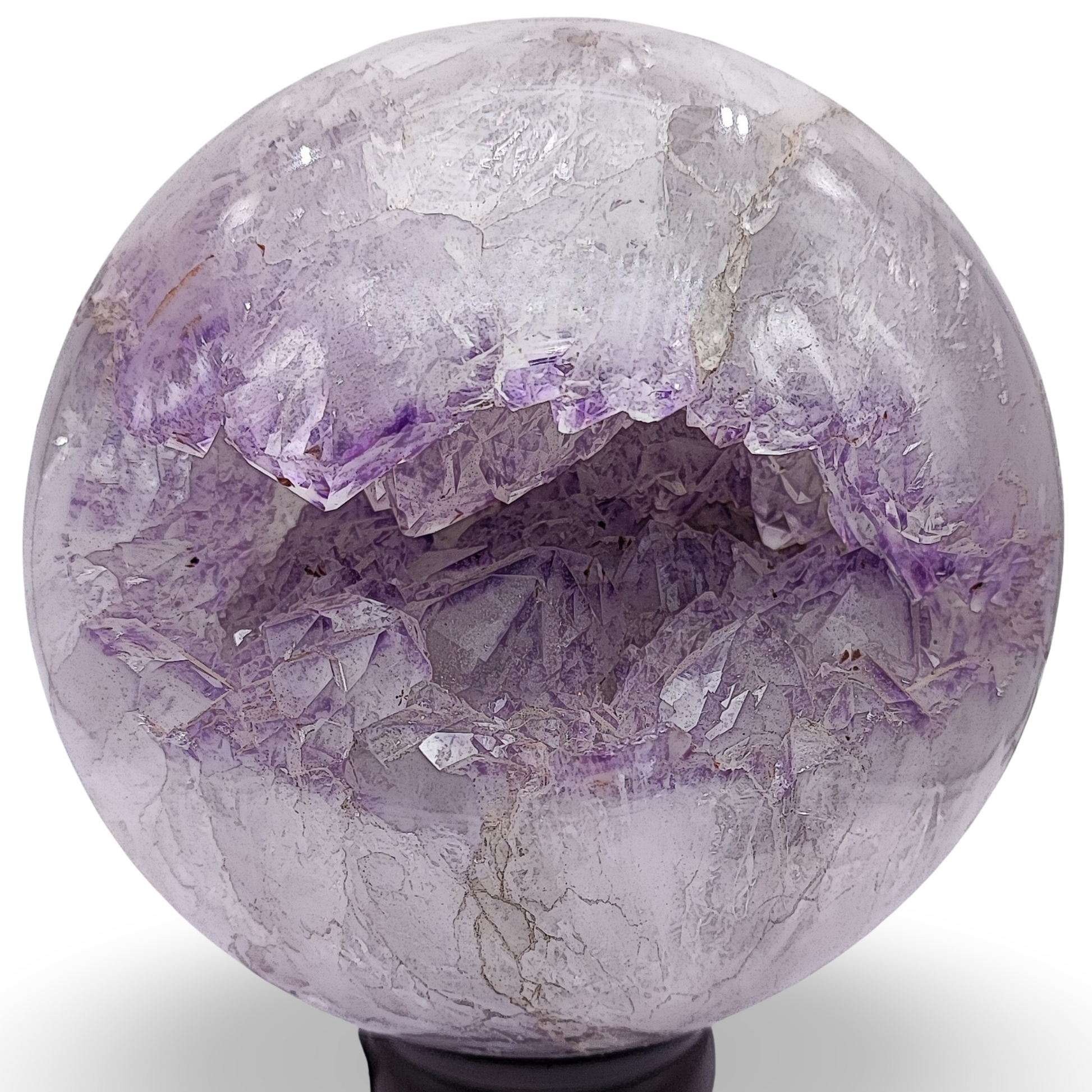 Sphere -Amethyst Druzy -100mm to 120mm - Arômes et Évasions