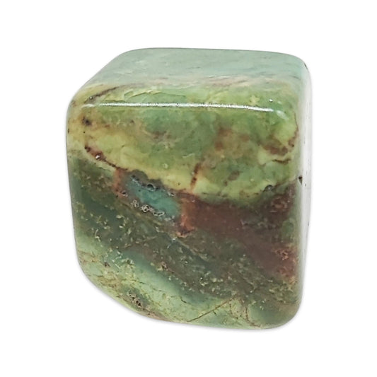 Stone -African Jade (VERDITE) -Tumbled -African Jade -Aromes Evasions 