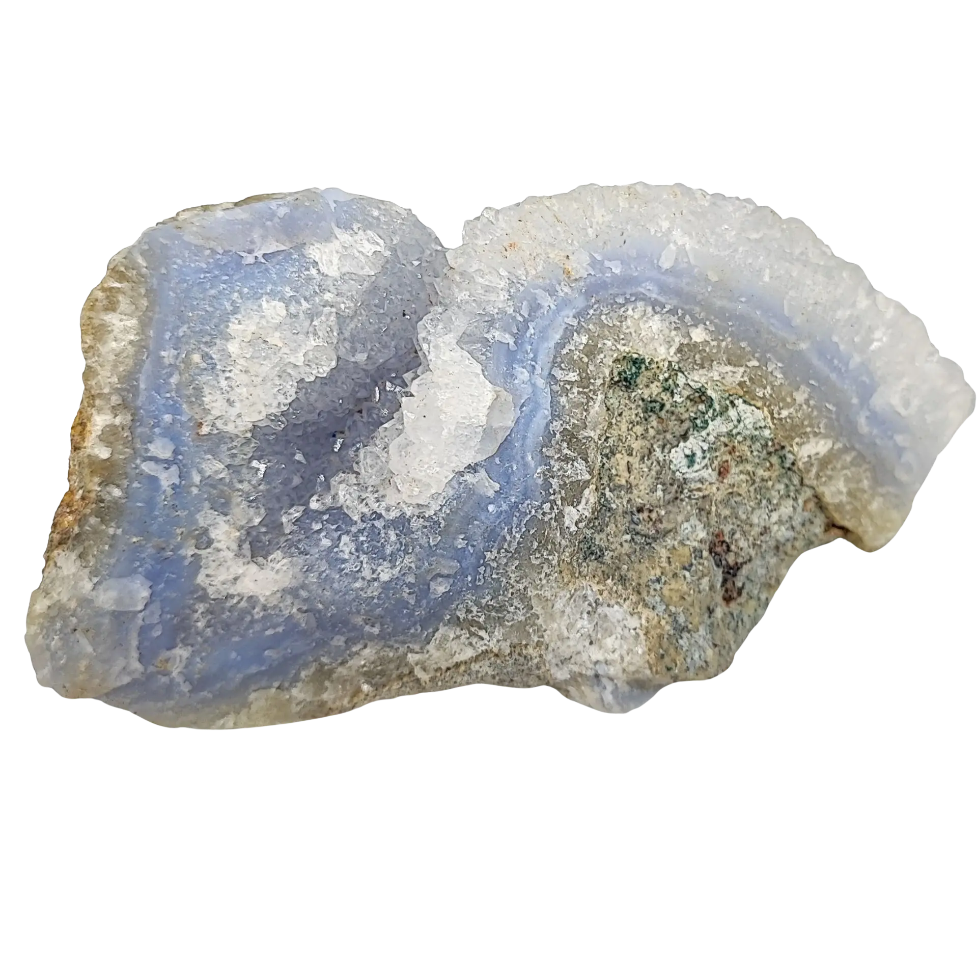 Stone -Agate -Blue Lace -Rough -Tumbled -Aromes Evasions 