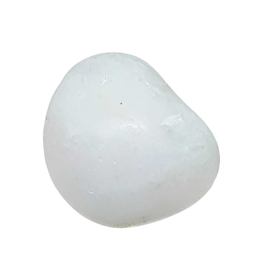 Stone -Agate -White -Tumbled -Medium -Medium -Aromes Evasions 