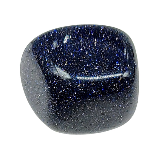 Stone -Blue Goldstone -Tumbled -Large -Large -Aromes Evasions 
