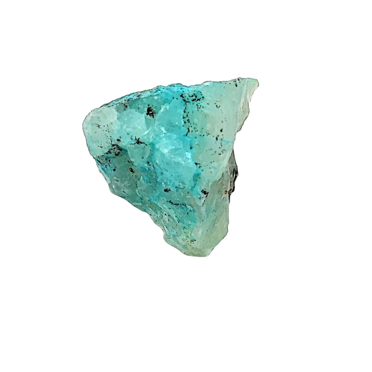 Stone -Chrysocolla -Crystal -Quartz -Rough -1" to 2" -Chunk -Aromes Evasions 