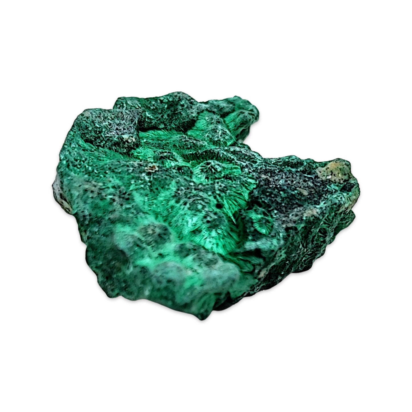 Stone -Fibrous Malachite -Rough -20g to 30g -Specimen -Aromes Evasions 