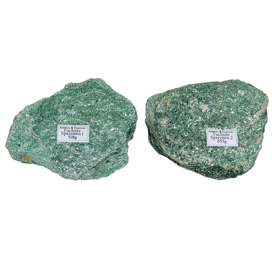 Stone -Fuchsite -Rough -Crystal Specimen -Aromes Evasions 